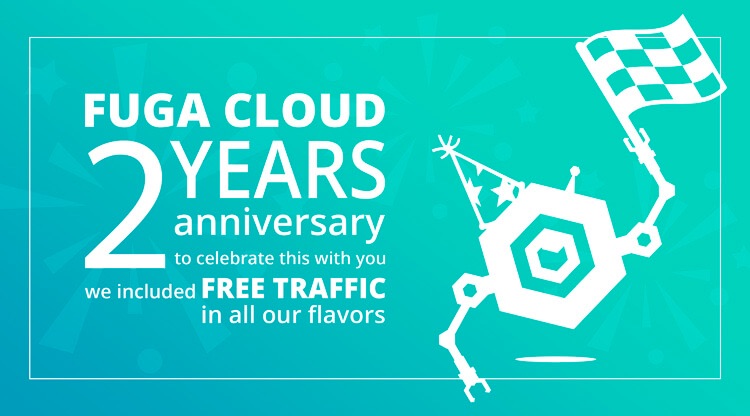 We celebrate Fuga’s second birthday We celebrate Fuga’s second birthday